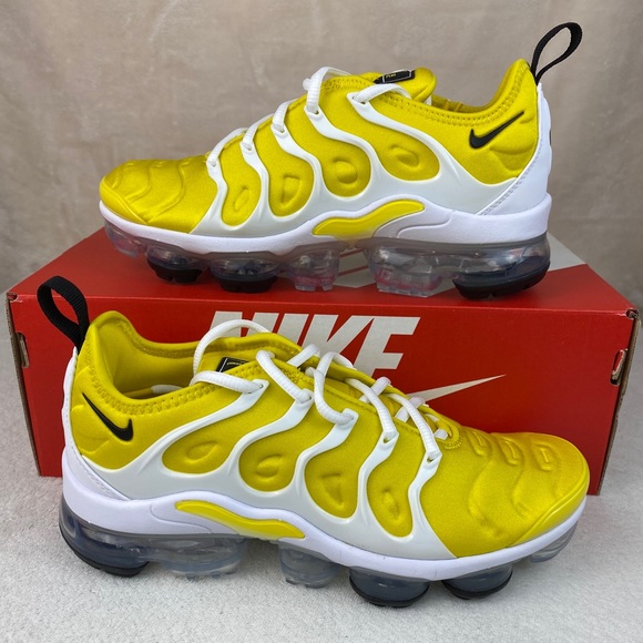 Nike Shoes - Nike Air VaporMax Plus Speed Yellow White Sunshine
